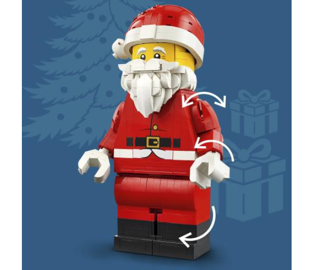 LEGO 40820 Powiększona minifigurka Świętego Mikołaja - 1577948 - zdjęcie 6